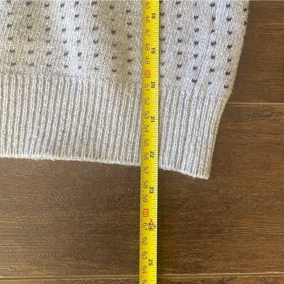 Madewell Cream Hearts and Stripes Sweater XS - Picture 5 of 8